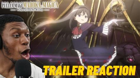 IT S HERE Madoka Magica Movie Walpurgisnacht Rising Trailer REACTION