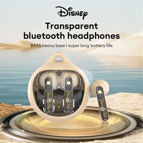 Original Disney J D Wireless Earphones Bluetooth Hifi Stereo Music