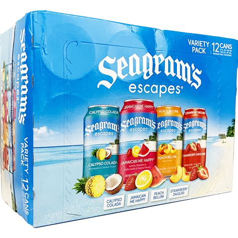 Seagram S Escapes Can Variety Pack Gotoliquorstore