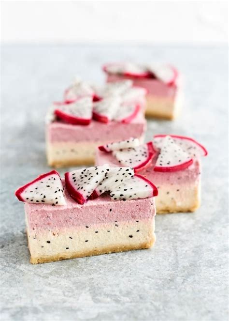 Healthy Dragon Fruit Cheese Cakes Dragon Fruit Recipe Harris Farm