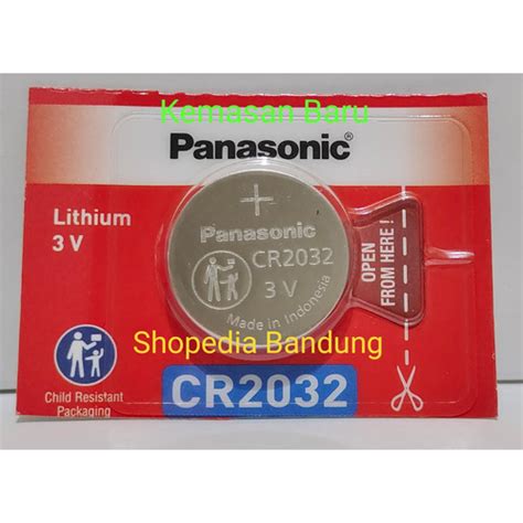 Jual Baterai Batre Battery Jam Kancing Cr Cr Panasonic