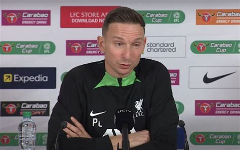 Lijnders Says £120k Pw Liverpool Ace Will Soon Come Back To His Best