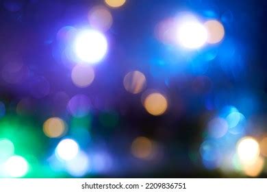 Christmas Lights Blurred Background Stock Photo 2209836751 | Shutterstock