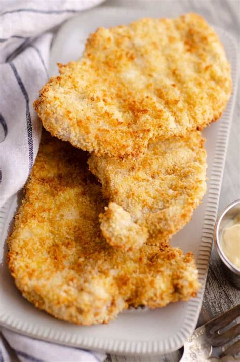 Crispy Air Fryer Breaded Pork Chops