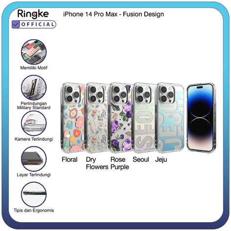 Jual Ringke Iphone Pro Max Fusion Softcase Ultra Hybrid Anti Crack