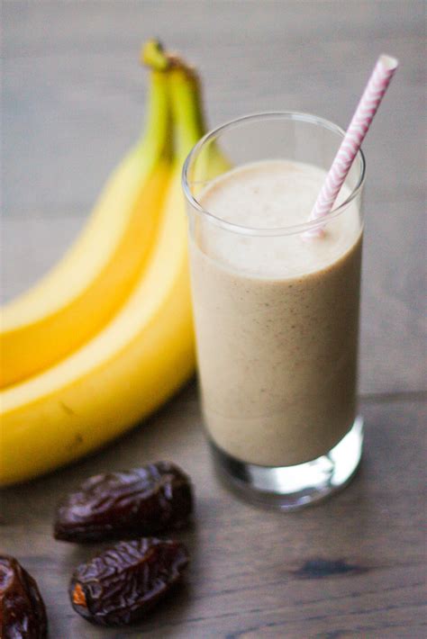 Majoon Banana And Date Smoothie Recipe Coffee Smoothies Coffee