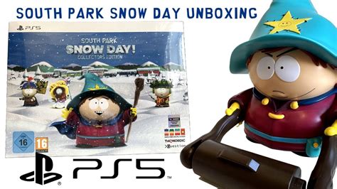 Unboxing South Park Snow Day Ps5 Collectors Edition Youtube