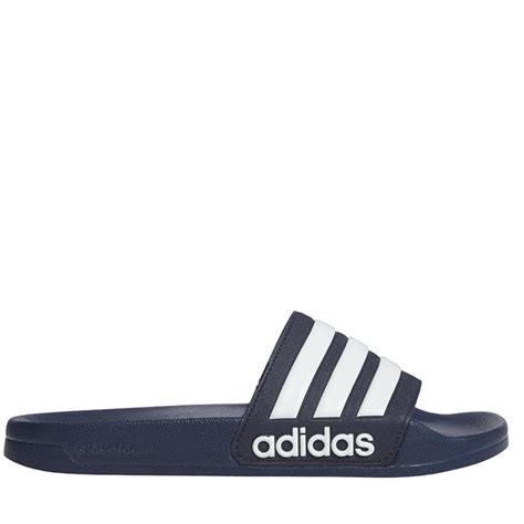 Buy Adidas Mens Adilette Cloudfoam Slides Collegiate Navyfootwear