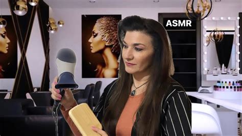 Asmr Peluquer A Te Lavo El Pelo Te Lo Corto Y Te Lo Peino