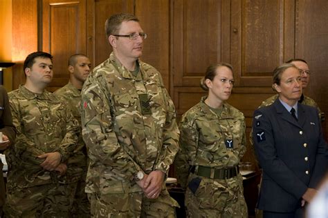 Civil Service Reservists Wear Their Uniforms To Work Govuk