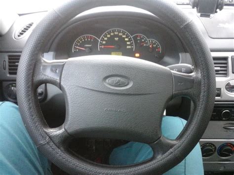 Кожаная оплётка руля) — Lada Приора хэтчбек, 1,6 л, 2010 года ...