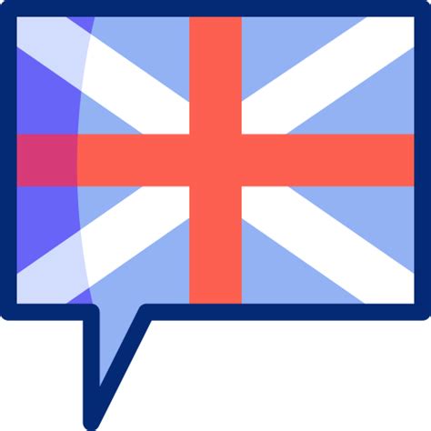 English language - Free communications icons