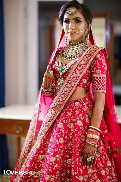 Rani Pink Lehenga For Bride Dresses Images 2022