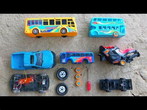 Assemble Toy Tourist Bus Double Deckers Bus School Bus Sports