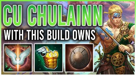 HOW TO BUILD AND PLAY CU CHULAINN IN SEASON 9 SMITE Joust Gameplay