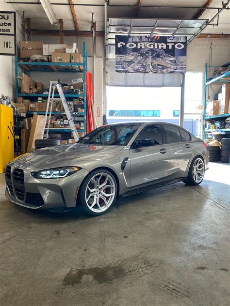 BMW M3 G80 Grey Vossen EVO 3 Wheel Front