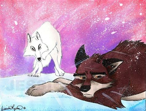 Balto and his mother Aniu | Art, Wolf people, Fan art