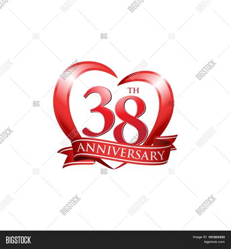 38th Anniversary Logo Vector And Photo Free Trial Bigstock