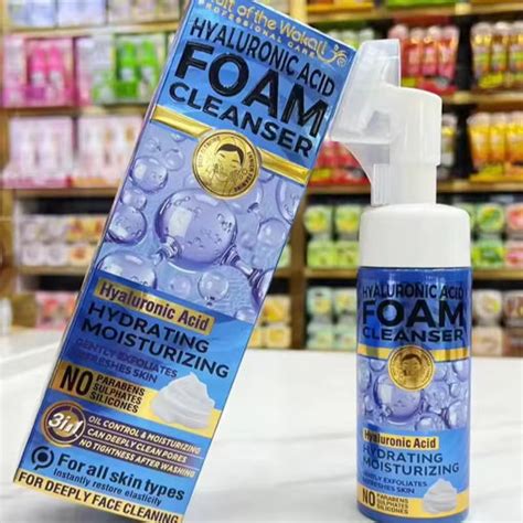فوم پاک کننده صورت هیالورونیک اسید ووکالی Hyaluronic Acid Foam Cleanser