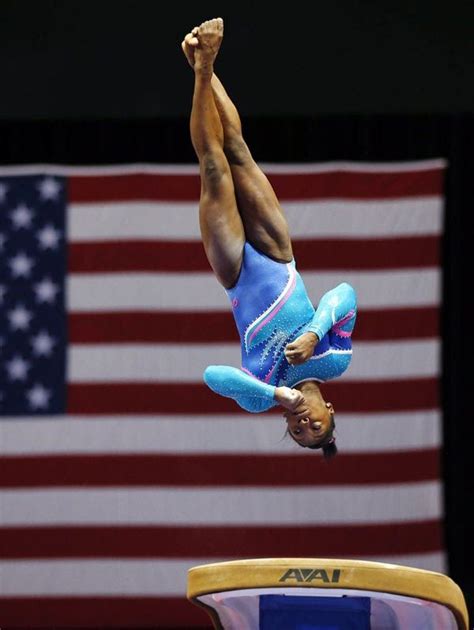 Simone Biles Vaults 1 And 2 Amazingly Beautiful Road To Rio Olympics