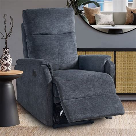 Fabric Reclining Chair Electric Power Recliner Chair