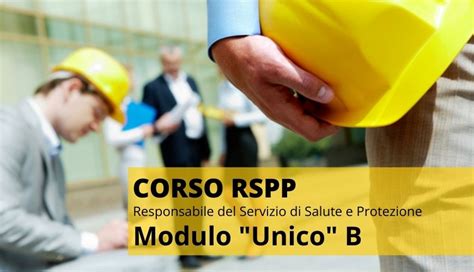 CORSO RSPP MODULO UNICO B Aiforma