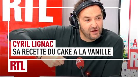 Cyril Lignac le cake à la vanille YouTube