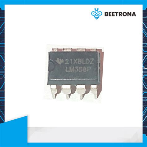 Jual LM358P LM358 DIP 8 Single Supply Dual Operational Amplifier Kab