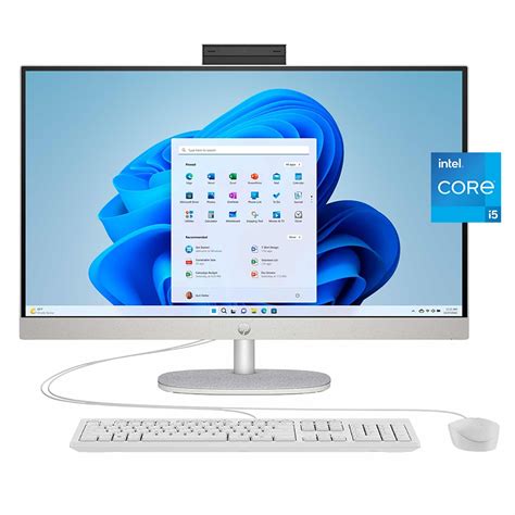 HP 27" All-in-One Desktop Computer, Intel Core i5-1335U, 8GB Memory ...