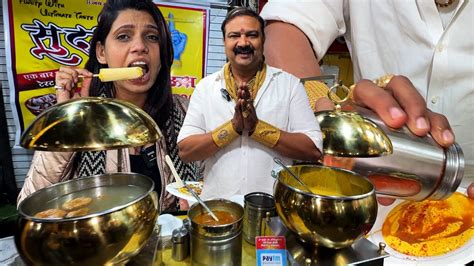 Goldy Bhai Selling Gold Plated Ice Cream Gold Dahi Bhalle L Sarafa