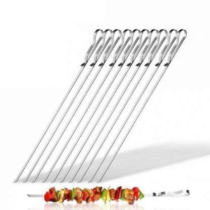 Pique A Brochette Inox X A Anneau L Univers Du Barbecue