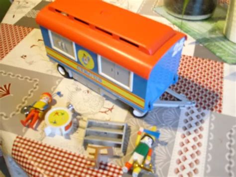 PLAYMOBIL VINTAGE CIRQUE Circus Roulotte Clowns 3477 EUR 45 00