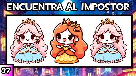 Princesas Kawaii Encuentra Al Impostor Find The Impostor Test Y