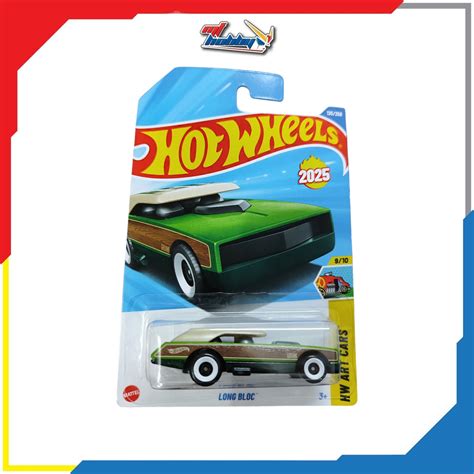 Hot Wheels Long Bloc Green Shopee Malaysia