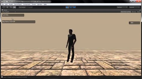 Kinect And Unity Test Motion Capture Beta Youtube