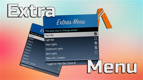 Free Vehicle Extra Menu Fivem Releases Cfxre Community