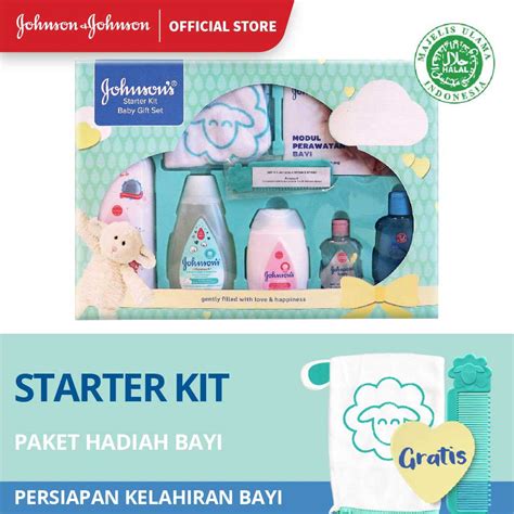 Jual JOHNSON S Starter Kit Baby Gift Set Toe To Toe Wash Termurah