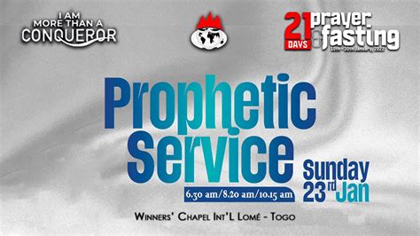 Day Days Of Prayer Fasting Prophetic Service January