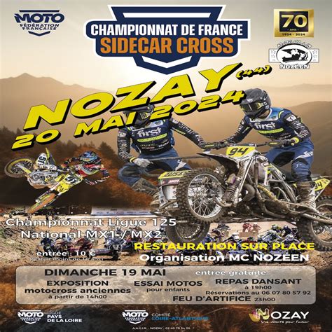 Info Motocross Nozay 20 Mai Ligue Motocycliste Des Pays De La Loire