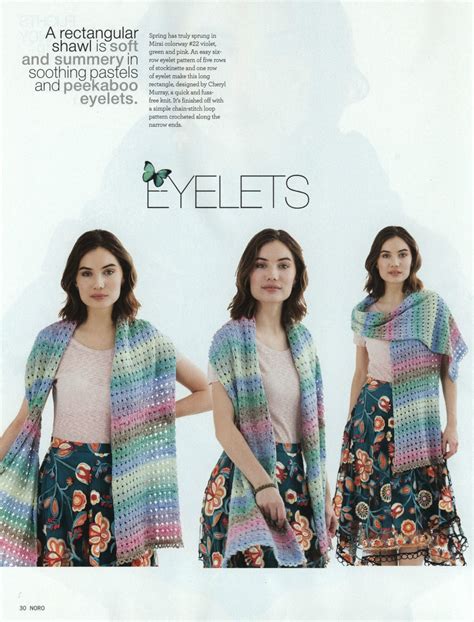 Журнал Noro Knitting Magazine Springsummer 2018г Обсуждение на Liveinternet Российский