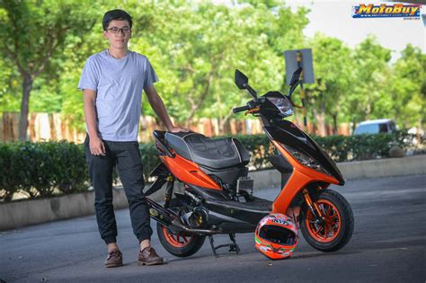 夯車分享 黑橘就是帥 KYMCO VJR 110 MotoBuy