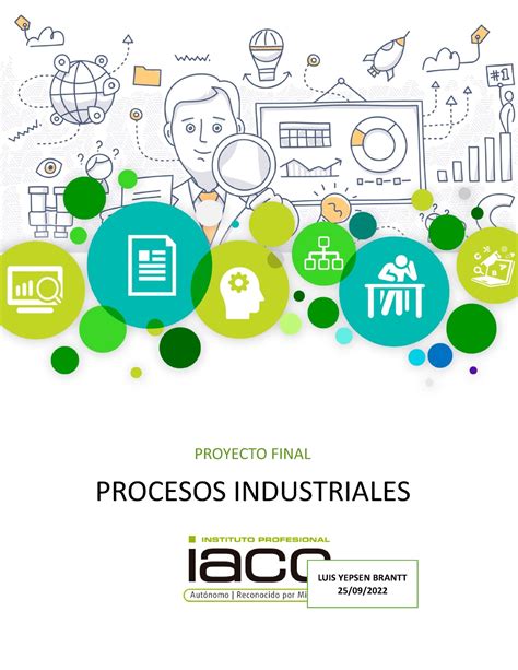 Proyecto Final Procesos Industriales Proyecto Final Procesos