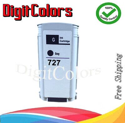 Gray Compatible Hp Ml Ink Cartridge Designjet T