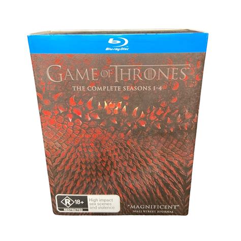 Game Of Thrones Season 1 4 Box Set Blu Ray S