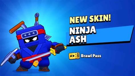 All Ash Skins In Brawl Stars