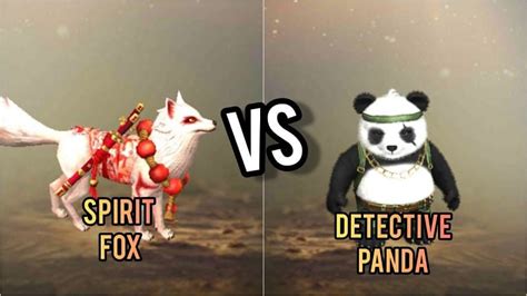 Detective Panda vs Spirit Fox: Which Free Fire pet is the better healer ...