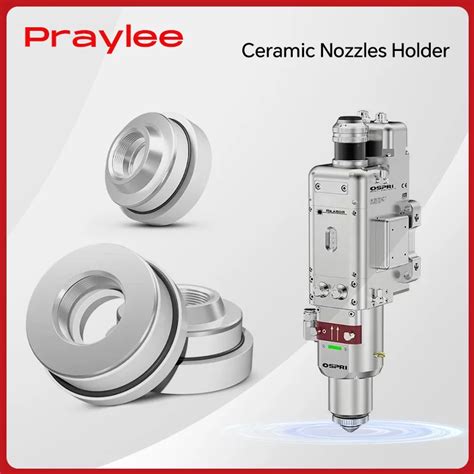 Laser Ceramic Ring Mm Nozzle Holder For Fiber Cutting Welding Head