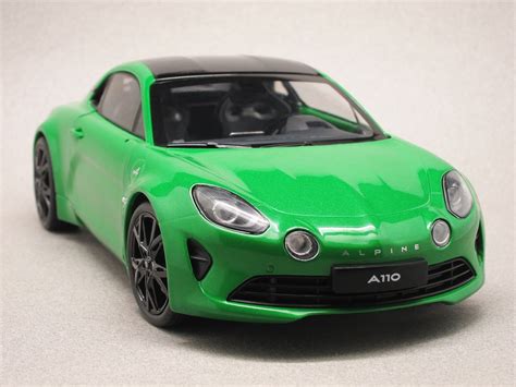 Alpine A Heritage Color Green Solido Minicarweb