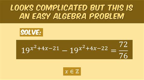 Olympiad Mathematics Learn How To Solve Exponential Equation Quickly Math Olympiad Training