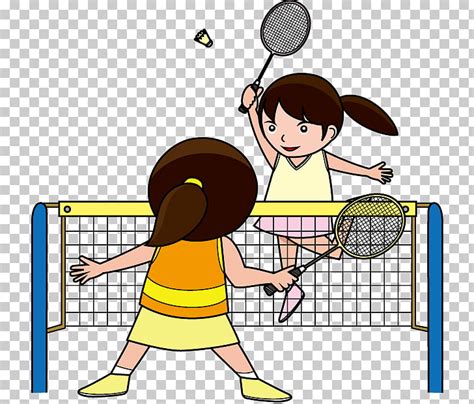 Playing Badminton Clipart Png Clip Art Library